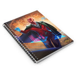Hawken Suit and Tie Spiral Notebook (Ruled Line)