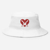 Romantically Interested in Knives (Dual Knives) Bucket Hat - Swordsfall