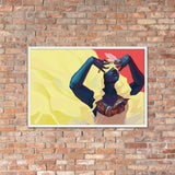 Dreamweaver Framed Poster - Swordsfall