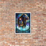 The Seeker in the Tapestry Framed Poster - Swordsfall
