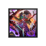 Mime, the Divinity of Wisdom Framed Poster - Swordsfall