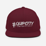 Quip City Quote Snapback Hat - Swordsfall