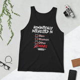 Romantically Interested in Knives (Checklist) Tank Top