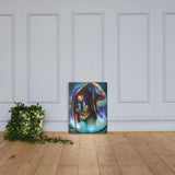 The Seeker in the Tapestry Canvas Print - Swordsfall