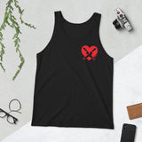 Romantically Interested in Knives (Heart Knives) Tank Top