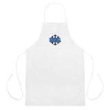 Snowfall (Let Me Describe the World To You) Emblem Embroidered Apron - Swordsfall