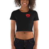 Romantically Interested In Knives (Dual Knives) Double sided Crop Top - Swordsfall