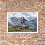 Abyssinian and Ryder Framed Poster - Swordsfall