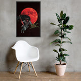 Raksha Under a Blood Moon Framed Poster