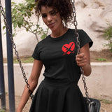 Romantically Interested in Knives (Heart Knives) Premium T-Shirt