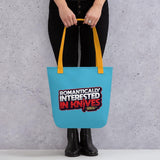 Romantically Interested in Knives Tote Bag - Swordsfall
