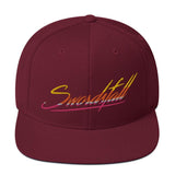 Swordsfall Retrowave Logo Snapback Hat