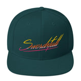 Swordsfall Retrowave Logo Snapback Hat - Swordsfall
